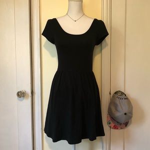 Little Black Skater Dress Size M